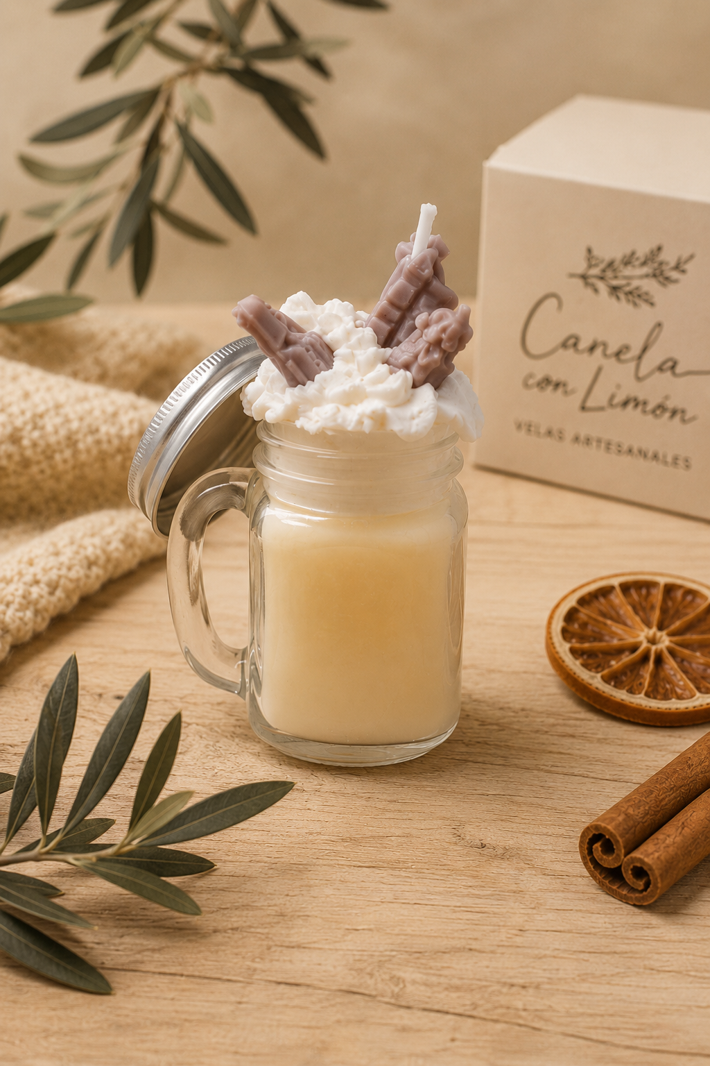 Vela Batido de Vainilla P