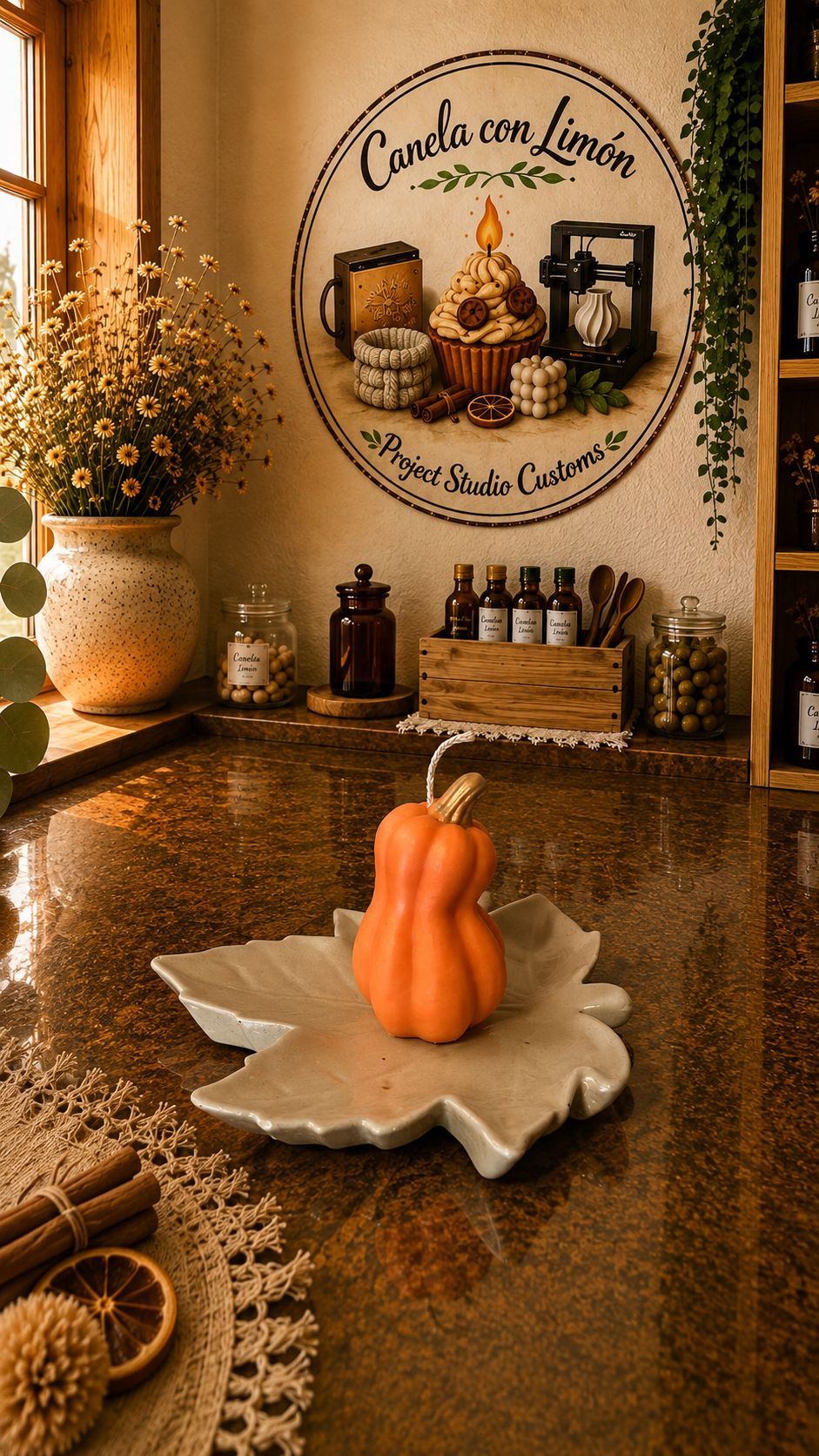 Vela Calabaza mágica