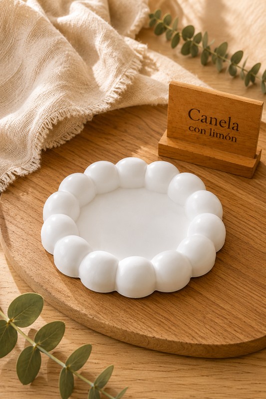 Escayola decorativa Plato Big buble