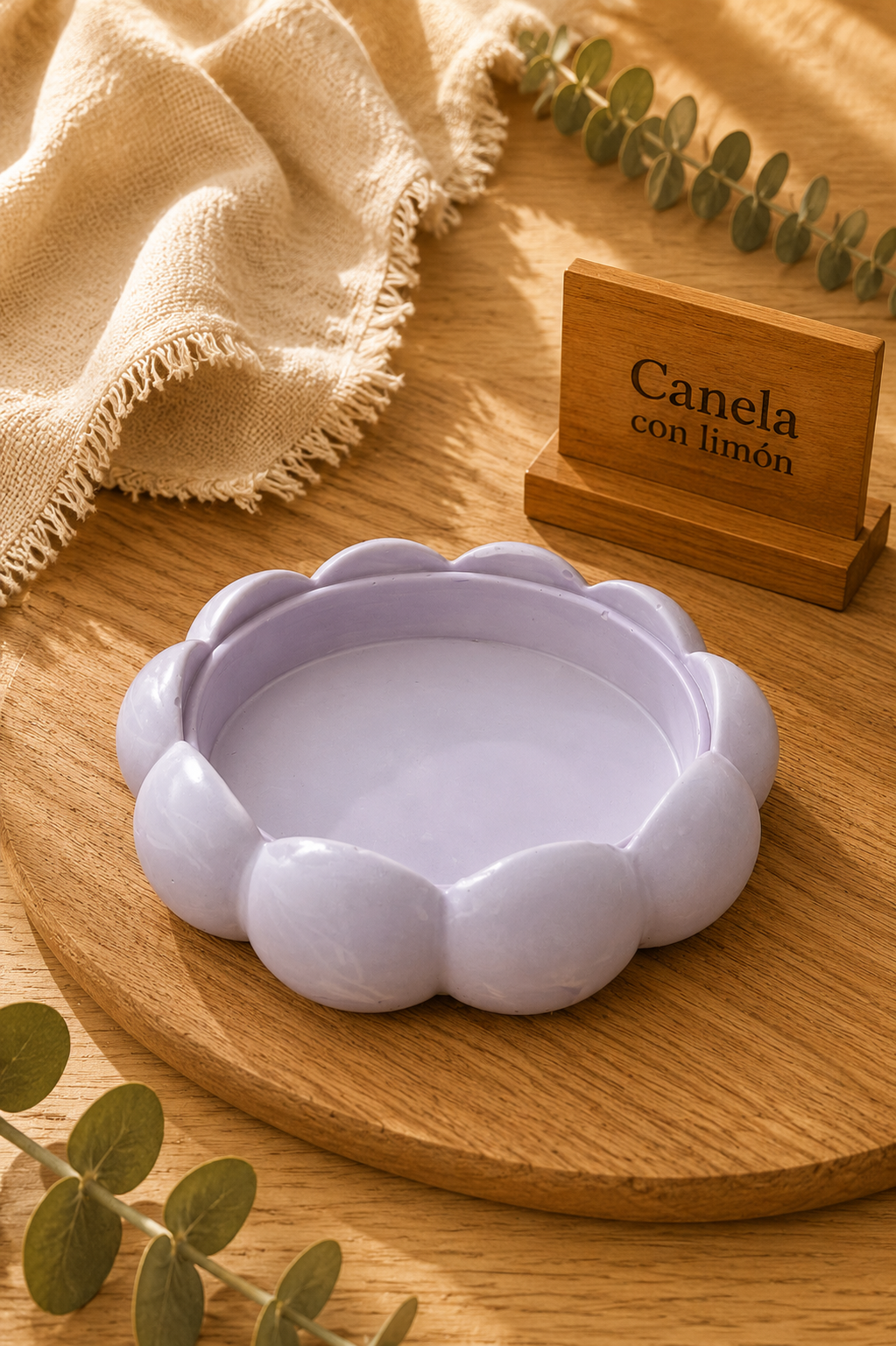 Escayola decorativa Plato Buble G