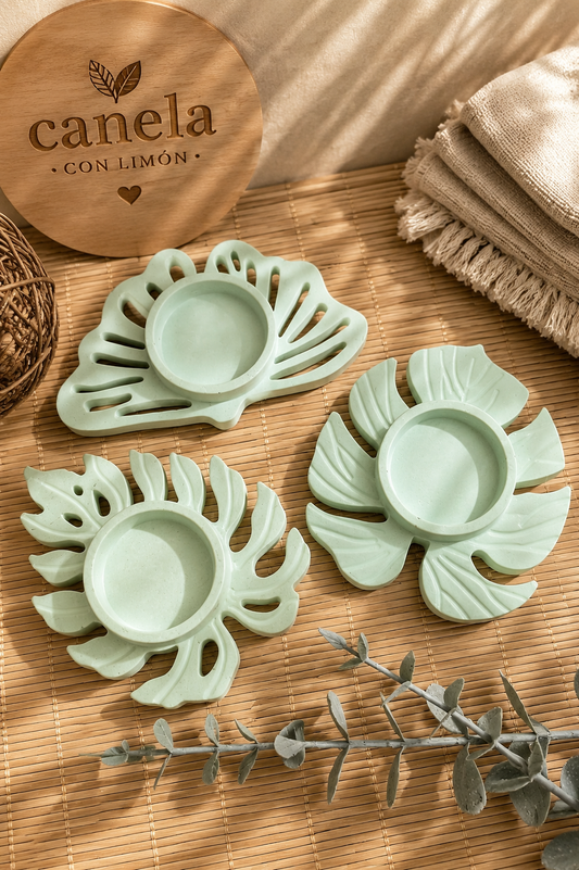 Escayola decorativa_Portavela Tropic