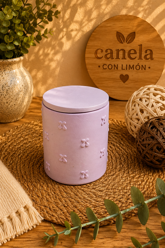 Escayola decorativa Recipiente Cerezas