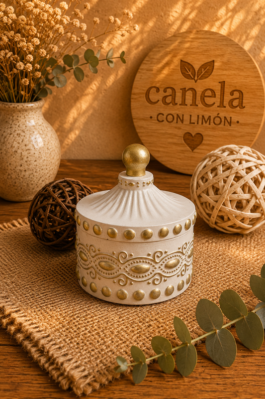 Escayola decorativa Recipiente Sisi