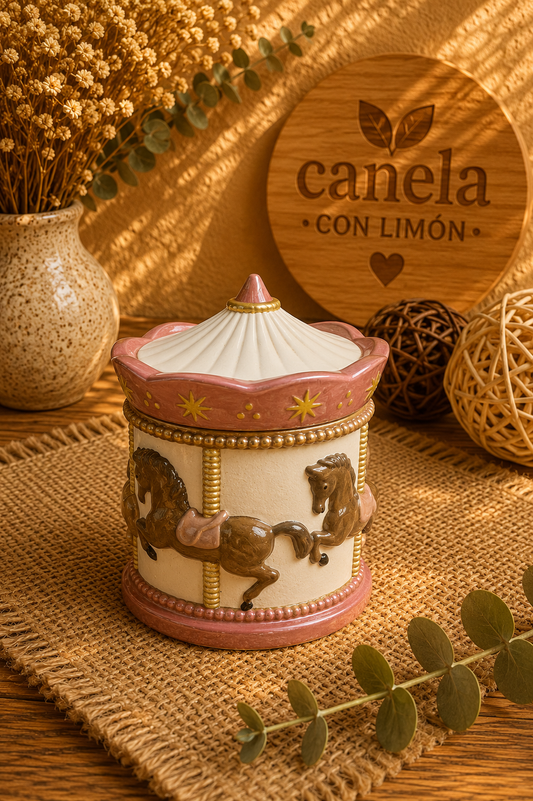 Escayola decorativa Recipiente Tiovivo